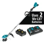 Makita XRU15PT 18V X2 Lxt Brushless Cordless String Trimmer (5.0AH). Fixed Price $517.24.