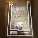 Funko Pop! Comic Covers Marvel Iron Man #1 (black & White) Le 750, In-hand. Fixed Price $160.00.