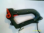 Used Echo Shred Vac Rear Handle 35100009660 (1) / Switch A440000141 Cable. Fixed Price $29.95.