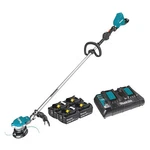 Makita 36V (18V X2) Lxt Brushless String Trimmer Kit, 4 Batteries (5.0AH). Fixed Price $784.42.