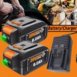 8.0AH For Worx 20V Max Extend Lithium Battery WA3520 WA3525 WA3575/CHARGER 3.0AH. Fixed Price $14.99.
