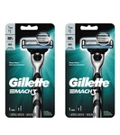 2 Pack: Gillette Men's Razor, Handle & 1 Blade Refill. Fixed Price $16.99.