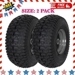 21446-2PK 15X6.00-6 Tire & Wheel Assembly Replacement For Craftsman Mowers 2PACK. Fixed Price $75.99.