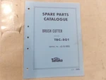 Tanaka Brush Cutter Model TBC-501 Spare Parts Catalogue. Fixed Price $19.99.