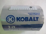 3 Kobalt Genuine Dual-line Trimmer Replacement Spool .065" X 20' New. Fixed Price $9.41.