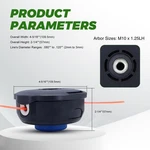 T25 Tap Trimmer Advance Head For Husqvarna 124L 125L 128LD 128RJ 223L. Fixed Price $8.51.