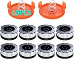 10 Pcs Weed Eater String Spools For Black And Decker Wacker Trimmer. Fixed Price $12.99.