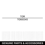 Toro 683343 Worm Wheel & Shaft Lawn-boy. Fixed Price $122.95.