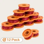 6/12PK WA0010 String Spool Line For Worx Grass Trimmer/ Weed Edger, 10FT. Fixed Price $8.29.