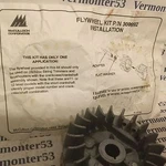 Genuine Mcculloch Trimmer Brush Cutter Flywheel 300992 28 32CC 11- &12- Model. Fixed Price $19.99.