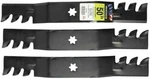 17.9"L 2-1/2"W Mulching Blades 50" Deck Troy-bilt Bronco Xp Cub Cadet LTX1050. Fixed Price $70.96.