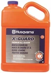 Husqvarna X-guard Premium Low Temp Bar & Chain Oil, 1 Gallon. Fixed Price $24.95.