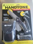 True Utility The Handyone Ultimate 18-IN-1 Multi-tool W/ Case #TU181A. Fixed Price $29.99.