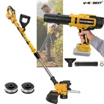 12-INCH Cordless String Trimmer&leaf Blower Combo Kit For Dewalt 20V Max Battery. Fixed Price $129.99.