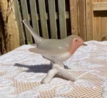 Bing & Grondahl Porcelain Figurine #2311 Robin Bird Branch By Svend Jespersen. Fixed Price $45.00.