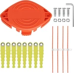 22 Pack AF-100 Trimmer Head Blade+upgraded 0.11" Flexible Pre-cut Line. Fixed Price $28.99.