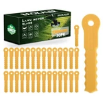30PCS Nylon Weed Trimmer Blades Replacement For Warrior Push-n-load 3-BLADE. Fixed Price $13.15.