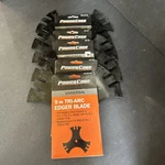 5PK Power Care Universal 9 Inch Tri-arc Edger Blade X 1.5 With 5/8 Hole -B3. Fixed Price $76.45.