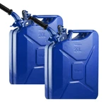 Wavian 3011 Usa Leak-proof Steel Jerry Gas Can Spout 20L W/ Nozzle Blue 2-PACK. Fixed Price $239.98.