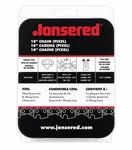 Jonsered 18" Chainsaw H30 72DL .325 Pitch .050 Gauge Husqvarna. Fixed Price $19.99.