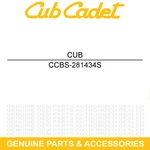 Cub Cadet BS-281434S Starter Rope Grip TM622 TM5E TM4 SRS621 SRC621 SRA621 SR621. Fixed Price $11.95.