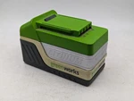 Nonworking Greenworks 20V 6AH Lithium Battery Model 29212, For Parts Repair. Fixed Price $14.00.
