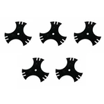 Qty 5: Tri Point Edger Blade Fits Cub Cadet Replaces 781-0748. Fixed Price $34.99.