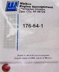 Genuine Oem Walbro 176-64-1 Carburetor Primer Check Valve Blower Trimmer. Fixed Price $9.89.