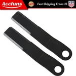 2PCS Heavy Duty AR400 Steel Fit For Mower King Skidsteer Brush Hog Cutter Blades. Fixed Price $37.38.