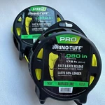 2 Pro Rino-tuff Trimmer Line .080" X 175' Marked String Gas Electric Cordless. Fixed Price $19.79.