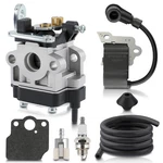 Carburetor & Ignition Coil For Hitachi CG22EADSLP CG22EASSLP CG22EABSLP Trimmer. Fixed Price $27.99.