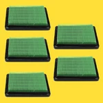 5 Pack Air Filter 17211-ZL8-023 For Honda HRR216 HRX217 GC160 GCV160. Fixed Price $10.42.