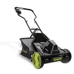 Sun Joe Cordless Push Reel Mower, Yard Trimmer W/ Collection Bag, 24V-CRLM15. Fixed Price $294.99.