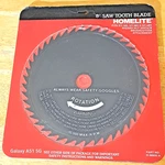 Homelite D-98935-A 8" Saw Tooth Blade 1" Arbor Made Usa New Nos Free Shipping. Fixed Price $23.99.