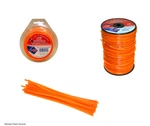 Rotary Diamond Cut Pro String Trimmer Line - .080 Diameter Echo Toro Redmax. Fixed Price $42.99.