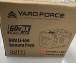 Yard Force 4.0AH Li-ion Battery Pack YF60VRX4.0-BAT. Fixed Price $149.99.