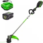 Greenworks - 80V 17" Brushless String Trimmer With 2.0AH Battery & Charger .... Fixed Price $199.00.