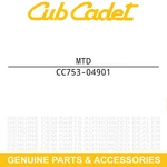 Mtd 753-04901 Throttle Cable Yard-machines YM400 YM1500 Y765 Y700VP Y28VP. Fixed Price $12.95.