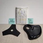 Ryobi Used Parts For RY26540 Brushcutter: Guard & Tri-arc Blade. Fixed Price $21.00.