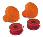 (2) Worx WA6531 Cap Covers & Trimmer Line Spools WA0004 WG150 WG151 WG165 WG166. Fixed Price $11.49.