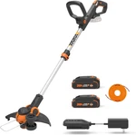 Worx Cordless String Trimmer & Lawn Edger, 12'' Electric Weed Wacker With Comman. Fixed Price $89.99.