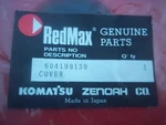 Genuine Redmax Trimmer Head Cover Part Number 604199130. Fixed Price $16.99.