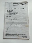 Weed Eater Tap Go Model Wlt 24 Trimmer Operator's Manual Booklet. Fixed Price $5.49.
