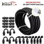 4AN-6AN-8AN-10AN Nylon Braided Ptfe Fuel Line 10FT 20FT With Fitting Hose Kit. Fixed Price $59.84.