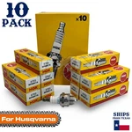 10 Pack Ngk Spark Plug - For 165RX Husqvarna Chainsaw. Fixed Price $46.77.