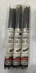 Oregon Flexiblade Precut .158IN 10'' Long P/n 19-019 3 Tubes Of 20PCS. Fixed Price $40.00.