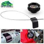 Black K24 Series Oil Filler Cap Cover + Dipstick For Honda Civic Accura. Fixed Price $26.99.