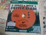 Forester 8" Brush Blade 80 Tooth X 1" Arbor-fits Most Gas & Electric Trimmers. Fixed Price $13.96.