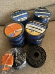 Lot Of 14 Weed Warrior .065"X 30' String Trim Line Spools Yardworks Olympia. Fixed Price $32.00.