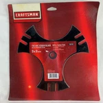 Craftsman Tri-arc Edger Blade 7185767 9"X9" 5/8" Center Hole New. Fixed Price $15.75.